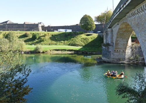 sortie en rafting du côté de Navarrenx, en Béarn